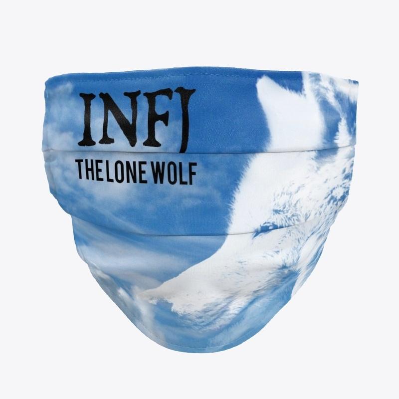 INFJ the lone wolf face mask