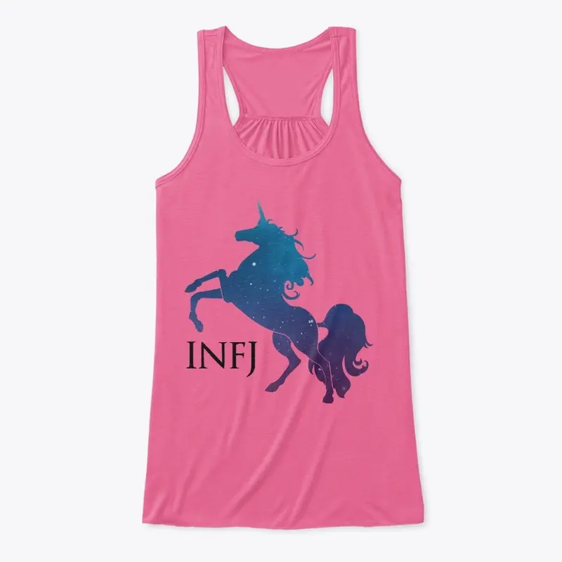 INFJ unicorn tank top shirt